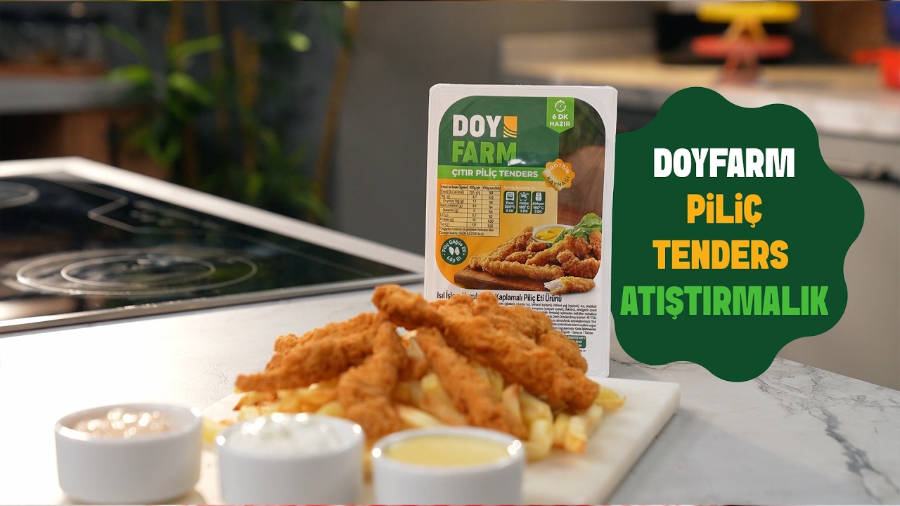 Çıtır Piliç Tenders Atıştırmalık Tabağı