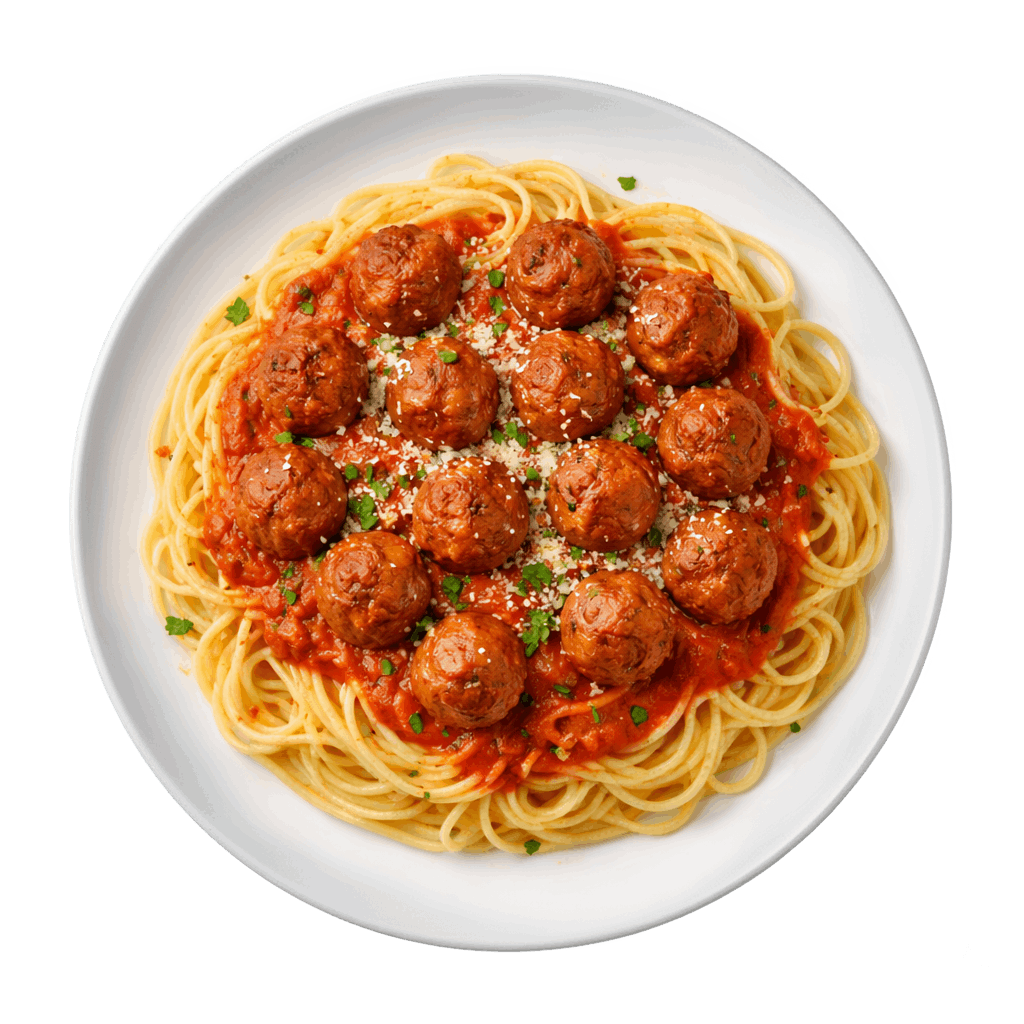 Misket Köfteli Makarna