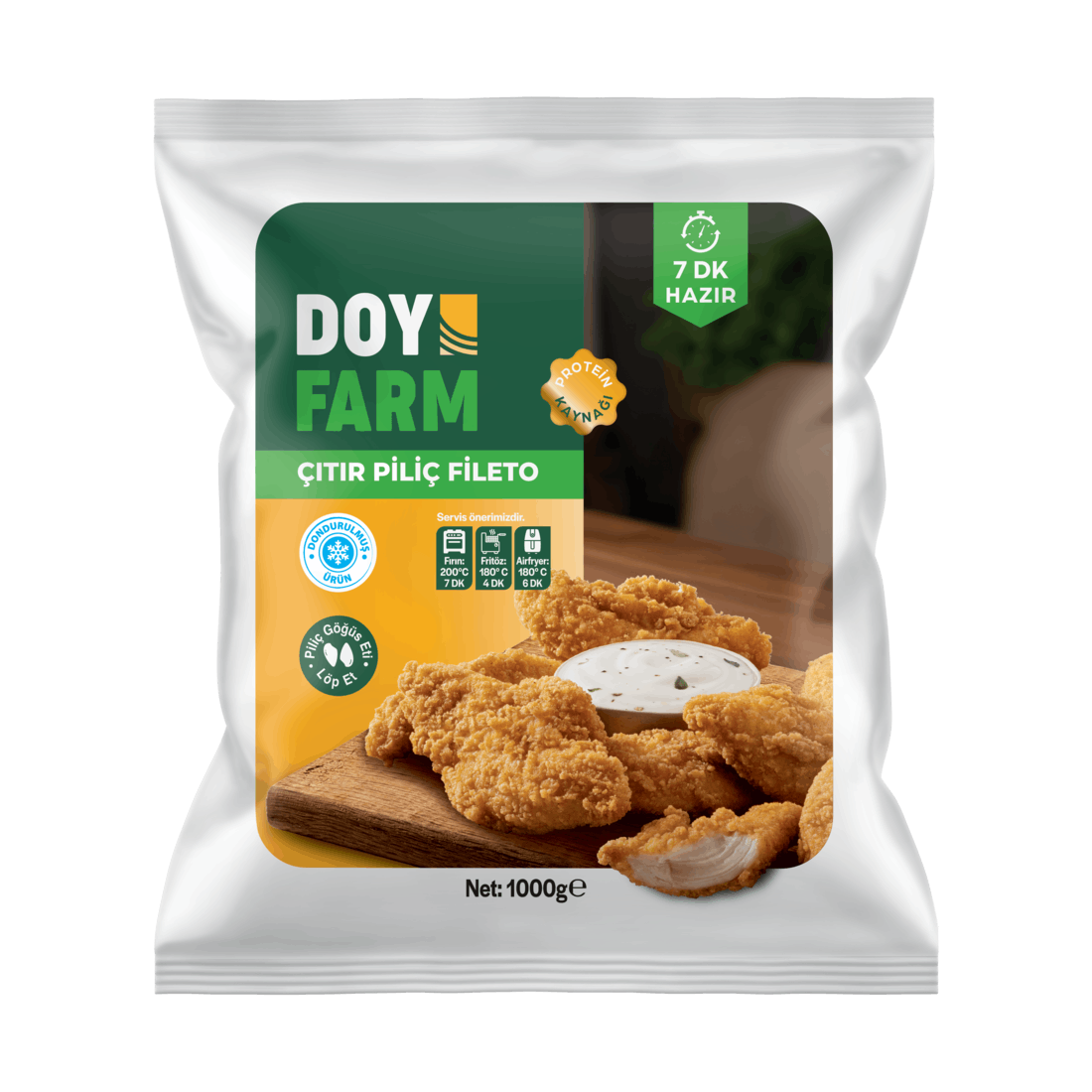 Çıtır Piliç Fileto - 1000 g