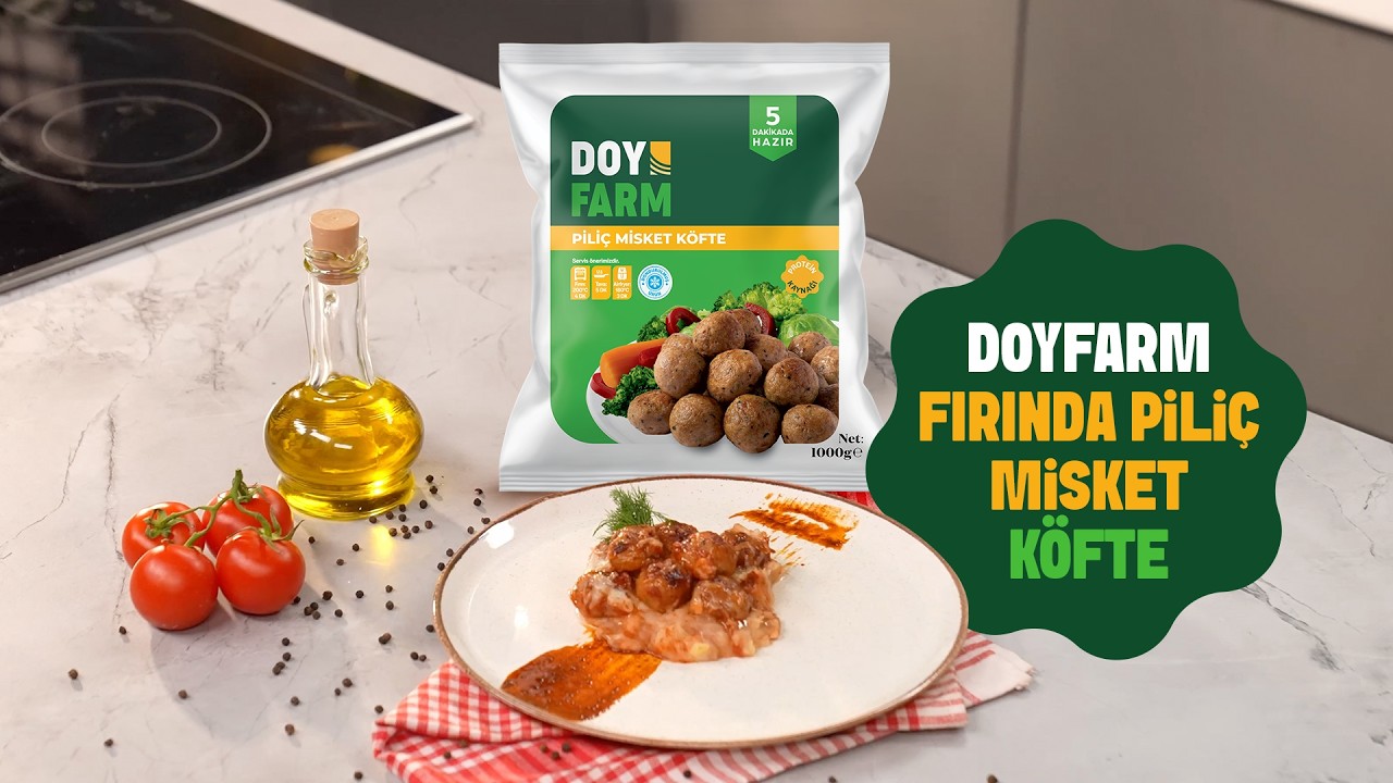 Fırında Piliç Misket Köfte