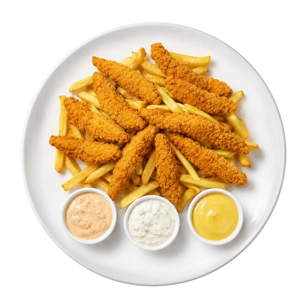 Çıtır Piliç Tenders Atıştırmalık Tabağı